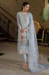 Maria b Luxury Chiffon Unstitch 3pc suit