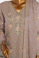 Arzoo Luxury Chiffon Embroidered Unstitch Collection D 08