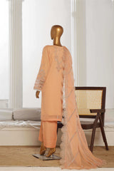 Arzoo Luxury Chiffon Embroidered Unstitch Collection D 01