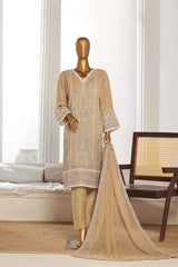 Arzoo Luxury Chiffon Embroidered Unstitch Collection D 03