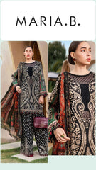 Maria B M-Series 25 Lawn Unstitch 3pc