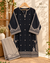 ALYANA Cotton Embroidered 2pec
