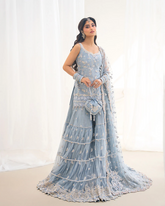 Faiza saqlain Exclusive lawn Unstitch 3pc suit