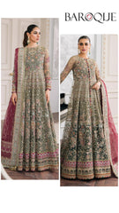 Baroque Exclusive Cotton Unstitched 3pc