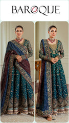 Baroque Luxury Chiffon Unstitched 3pc