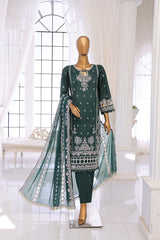Nafasat Luxe Embroidered Collection D-07