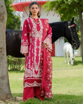 Elaf Exclusive Lawn Unstitch 3pc suit