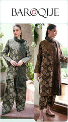 11.11 Mega Sale | Baroque Lawn Unstitched 3pc Green