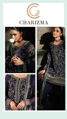 Charizma Luxury Chiffon Unstitched 3pc
