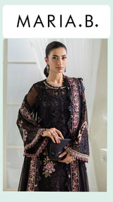 Maria B Exclusive Cotton Unstitched 3pc Suit