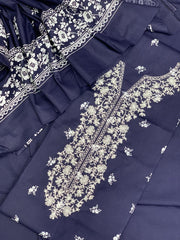 Annual Sale | Zaroon Lawn Self Printed Ebroidered Collection