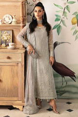 Gulaal Exclusive Cotton - Semi Stitch 3pc Grey