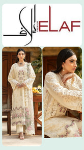 Elaf Exclusive Cotton Unstitch 3pc