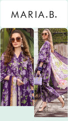 Maria B M-Series Lawn Unstitched 3pc