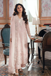 Azure Luxury Chiffon Unstitch 3pc suit