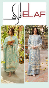 Elaf Cotton Exclusive Unstitch 3pc Suit