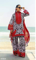 11.11 Mega Sale | Zainab Chotani Lawn Printed Unstitched 3PC Suit
