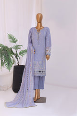 Nafasat Luxe Chiffon Embroidered Collection D-01