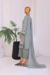 Nafasat Luxe Chiffon Embroidered Collection D-02