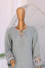 Nafasat Luxe Chiffon Embroidered Collection D-02