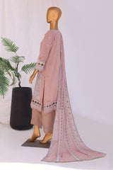 Nafasat Luxe Chiffon Embroidered Collection D-03