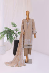 Nafasat Luxe Chiffon Embroidered Collection D-05