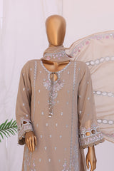 Nafasat Luxe Chiffon Embroidered Collection D-05