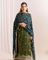 Alizeh Exclusive Lawn Unstitch 3pc suit