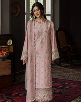 Khaf Exclusive lawn Semi-Stitch 3pc suit