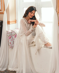 Azure unstitched exlusive 3 piece