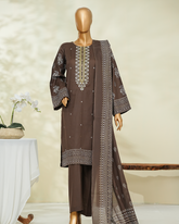 Neelam Slub lawn Embroidered Collection vol 1’25