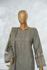 Noor mehel Marbel Net Embroidered N-02