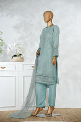 Noor mehel Marbel Net Embroidered N-05