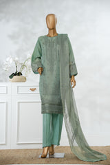 Noor mehel Marbel Net Embroidered N-03