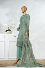 Noor mehel Marbel Net Embroidered N-03