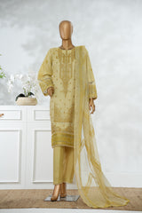 Noor mehel Marbel Net Embroidered N-01