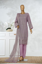 Noor mehel Marbel Net Embroidered N-04