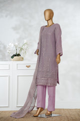 Noor mehel Marbel Net Embroidered N-04