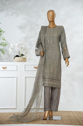 Noor mehel Marbel Net Embroidered N-02