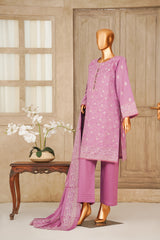 SHAH MEENA Table printed Embroidered Collection Vol 1,25 S-03