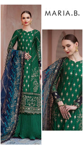 Maria b Exclusive cotton lawn Unstitch 3pc