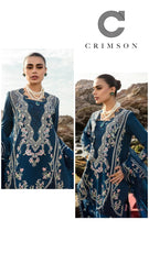 Crimson Exclusive Cotton Lawn Unstitch 3pc D-01