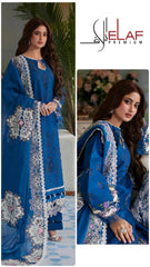 Elaf Exclusive Cotton Unstitched 3pc