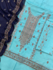 SAFEENA VOL 3 Unstitch 3pc