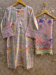 Summer Lawn Stitch Collection Vol_1'25 3pc S-10