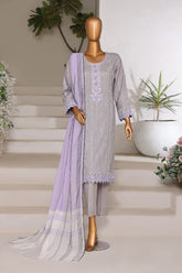 Zaib Embroidered Collection 3 Piece