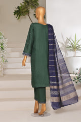 Zaib Embroidered Collection 3 Piece