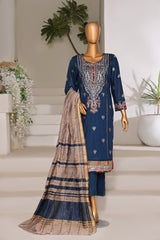 Zaib Embroidered Collection 3 Piece