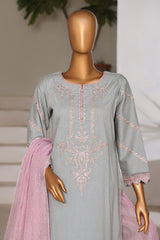 Zaib Embroidered Collection 3 Piece
