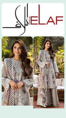 ELAF Exclusive COTTON Unstitch 3pc Suit